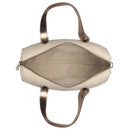 Bolsa Feminina de Ombro Couro Off White Bianca