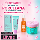 KOKESHI© - KIT PELE DE PORCELANA [ANTI SINAIS] COMPRE 1 LEVE 2
