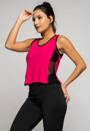 Regata Telinha Feminina Fitness Rosa