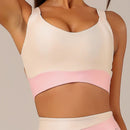 Conjunto Fitness Feminino Sproll Rosa e OFF - LP15