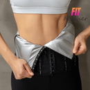 Cinta Modeladora Efeito Sauna -  FIT MULHER Modela Cintura, Queima Calorias, Barbatanas de Aço